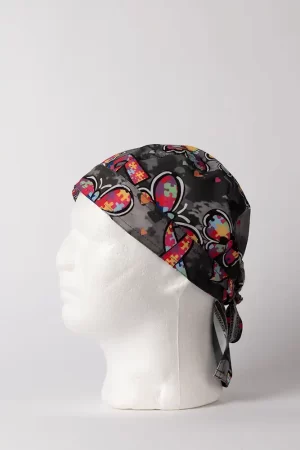 Medicinska kapica – Leptirići sivi- BTS medicinske kapice