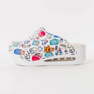 Air max bijele ženske klompe sa medicinskim motivima