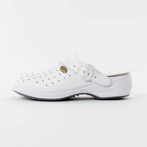 Unisex Scholl klompe New Bonus - Bijele