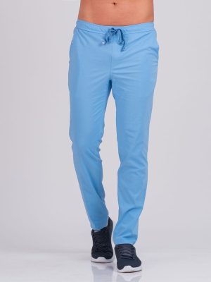 Muške Pantalone Super Stretch - Svijetlo plave