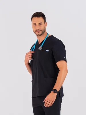 Muška Bluza Super Stretch - Crna