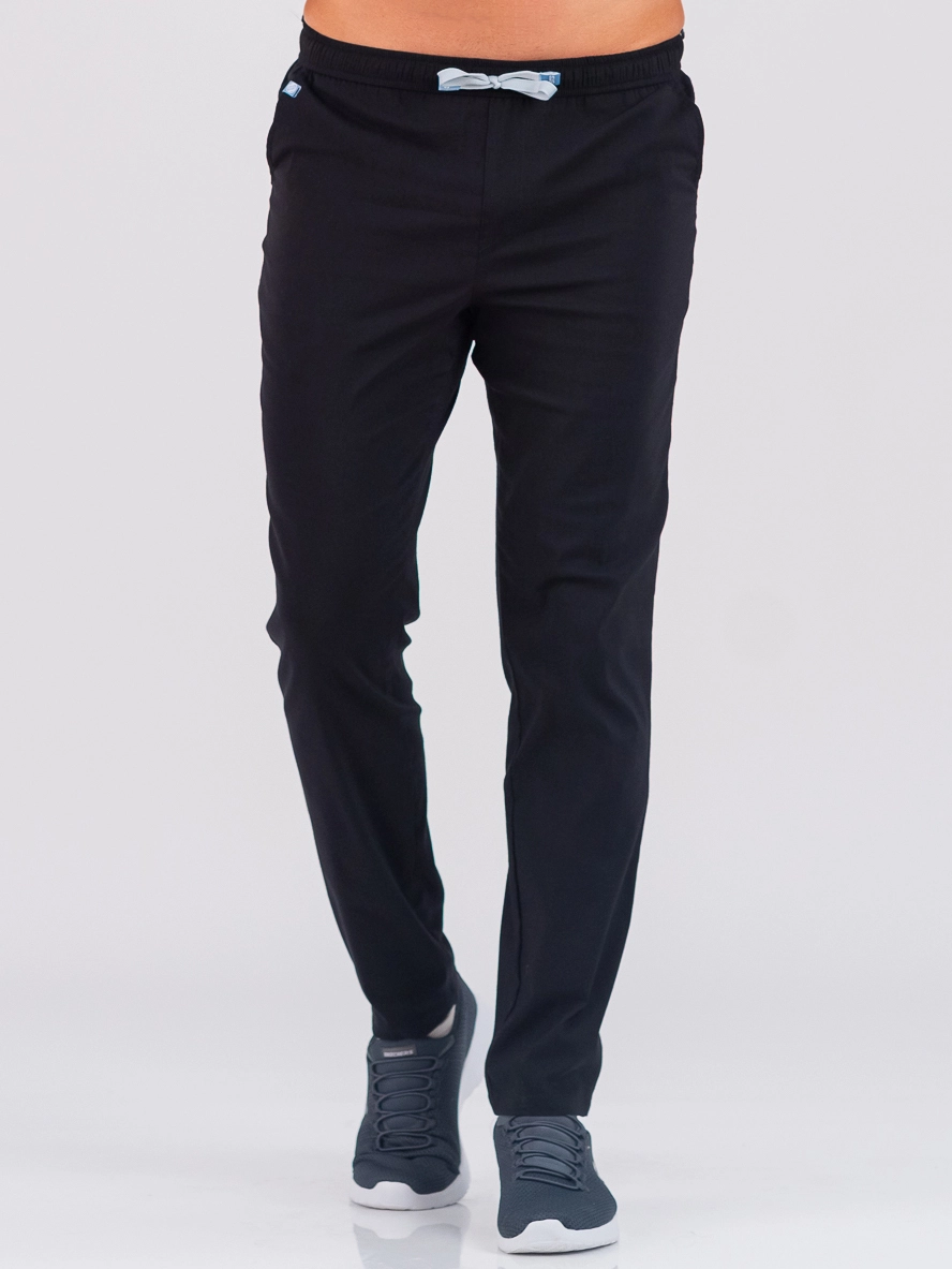 Muške Pantalone Super Stretch - Crne - BTS medicinske uniforme