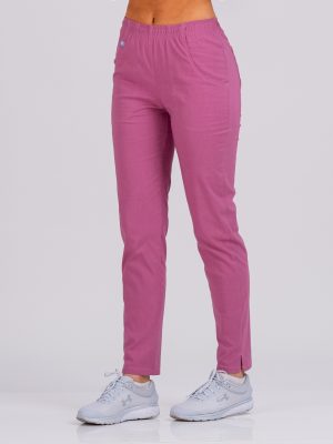 Ženske pantalone Super Stretch Slim – Burgundy