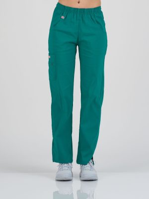 Ženske Pantalone Super Stretch - Zelena