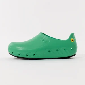 Unisex Scholl klompe Ultragrip Eva - Zelena