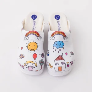 Terlik Air Max ženske klompe sa ilustracijom sunca